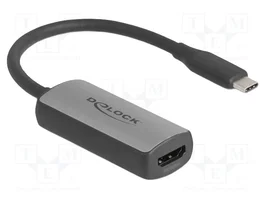 DeLOCK Adaptador USB Tipo C a HDMI 8K 60 Hz HDR 64264