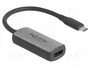 DeLOCK Adaptador USB Tipo C a HDMI 8K 60 Hz HDR 64264