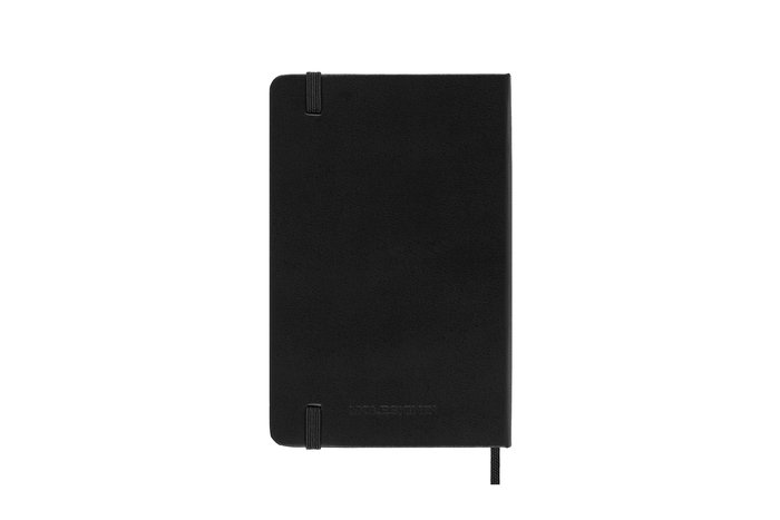 AGENDA 2024 TAPA DURA 12 MESES DIARIA P (9 x 14 CM) NEGRA MOLESKINE DHB12DC2Y24