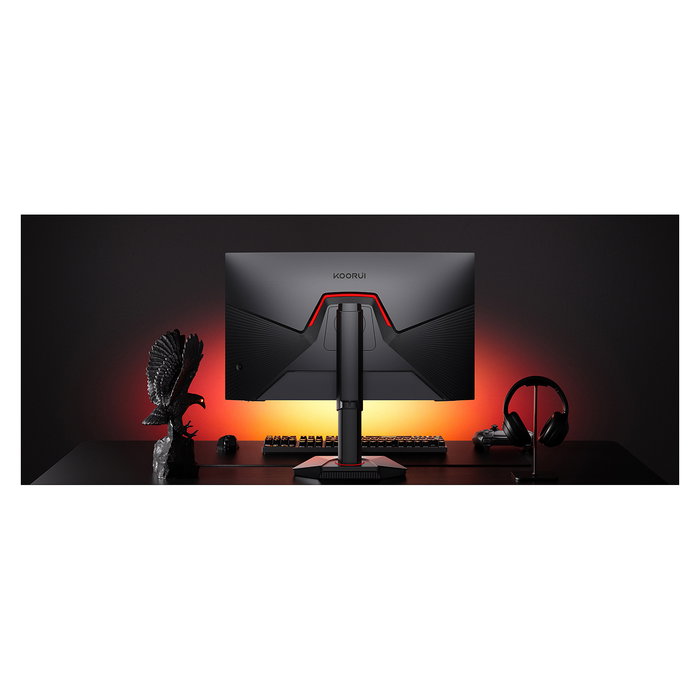 Koorui G2741L Monitor Gaming 4K UHD 68,6 cm (27 Pulgadas) IPS 1ms 160Hz Negro