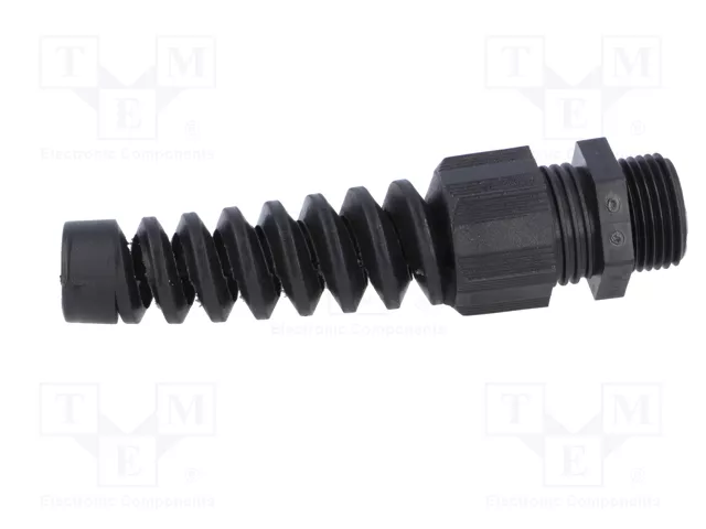 HELU Sello aislante con manguito M20 1,5 IP68 negro