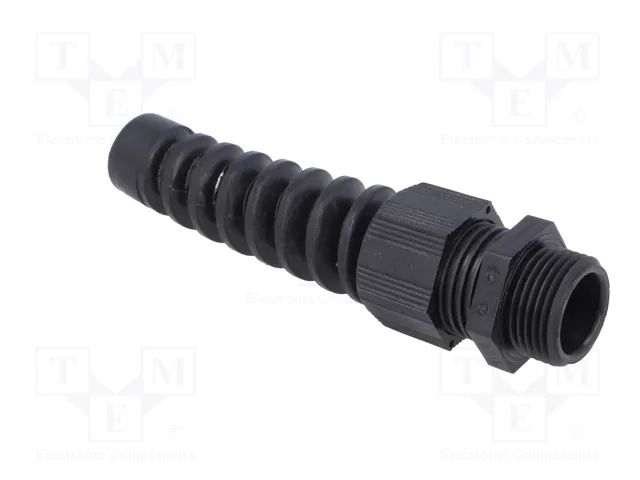 HELU Sello aislante con manguito M20 1,5 IP68 negro