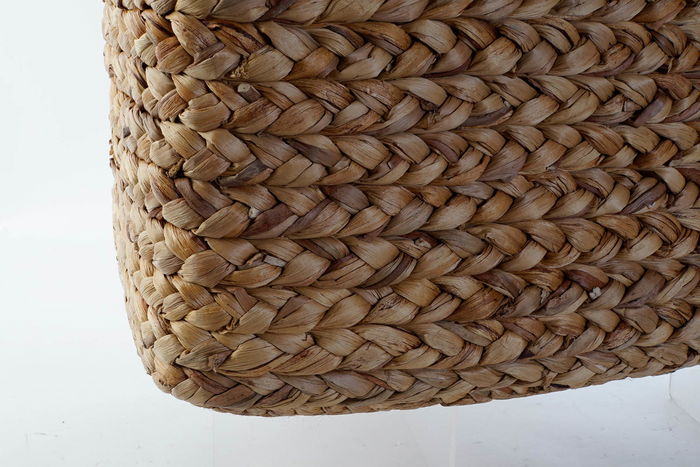 DKD Home Decor Cesta Balines Marron Junco Set de 2 - 42 x 39 x 42 cm