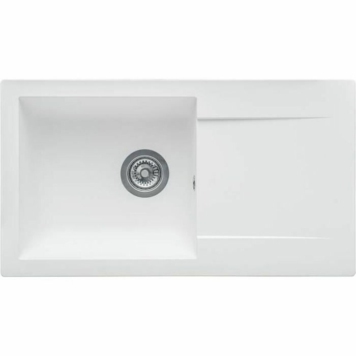 Stradour Fregadero EINNA SMC Blanco UNI - 17 de 1 recipiente Stradour Fregadero EINNA SMC Blanco UNI - 17 de 1 recipiente