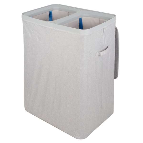 Color Baby Max Home-Cubo Colada 2 Compartimentos Gris Claro Color Baby Max Home-Cubo Colada 2 Compartimentos Gris Claro