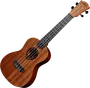 LAG Ukelele Tiki Uku Concert Sapele Palo de Rosa Indonesio Funda Incluida