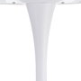 Mesa Comedor Blanco Piedra Sinterizada 100 X 100 X 75 cm