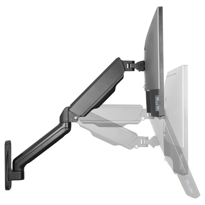 Equip Soporte de pared para monitor 17-32 pulgadas, VESA 100x100, Negro