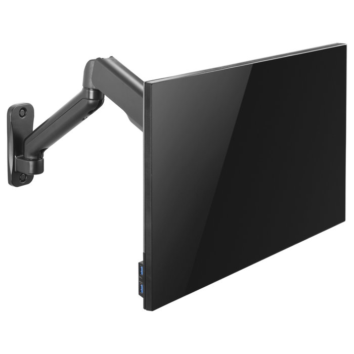 Equip Soporte de pared para monitor 17-32 pulgadas, VESA 100x100, Negro