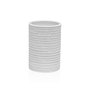 Versa Portacepillos de Baño para Pasta y Cepillos Bursa Blanco, Resina, 10.1 x 6.9 x 6.9 cm (2 Unidades)
