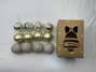 DKD Home Decor Set de 12 Bolas de Decoración de PVC Surtidas