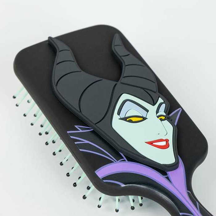 Cerdá Cepillo Rectangular Disney Villanas Negro