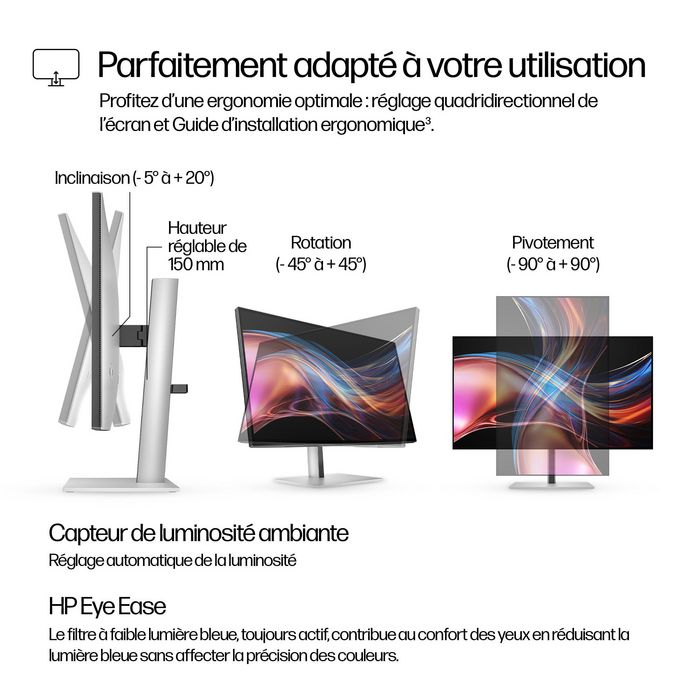 HP Monitor 27 inch QHD Thunderbolt 4 Series 7 Pro 727pu