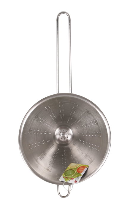 Quttin Colador Chino 20 cm, Modelo # (F)-48, Diámetro 20.5 cm, Peso 15.36 kg (12 Unidades)