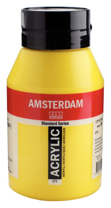 Talens Amsterdam Standard Series Pintura Acrílica Amarillo Primario 275 de 1000 ml Talens Amsterdam Standard Series Pintura Acrílica Amarillo Primario 275 de 1000 ml