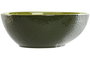 DKD Home Decor Cuencos de Gres Diseño Aguacate Verde y Amarillo (Pack de 2) Unitarios