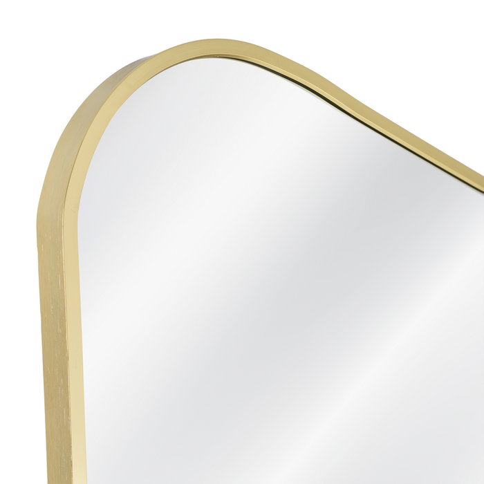 Ixia Espejo Decoración Oro Aluminio 80 x 2,80 x 180 cm