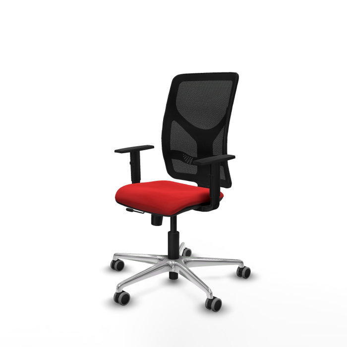 PIQUERAS Y CRESPO Silla de oficina Motilla Rojo/Negro PIQUERAS Y CRESPO Silla de oficina Motilla Rojo/Negro
