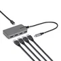 StarTech.com Hub USB-C de 4 Puertos USB-A 5 Gbps Gris