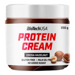 BIOTECHUSA Protein Cream Cacao-Avellana 15*200G Crema Proteica de Cacao y Avellana 200G