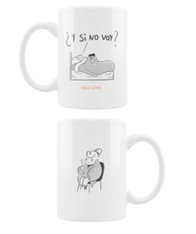 TANTANFAN Taza mug 'desperdiciar el dia'