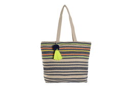DKD Home Decor Bolso de Algodón Multicolor