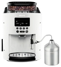 Krups EA8161 Cafetera automática de espresso 1450W color blanco