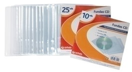 Funda Cd/Dvd Grafoplas Pp 133X137 Bolsa De 10 (110Μ)