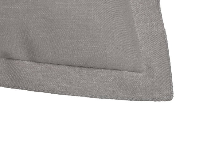 DKD Home Decor Cojín de Lino Gris Claro con Flecos 45x45 cm DKD Home Decor Cojín de Lino Gris Claro con Flecos 45x45 cm