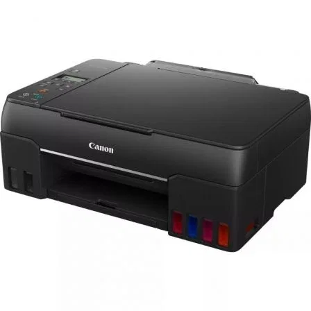 Canon PIXMA G650 - Impresora Multifunción 3 en 1 de Inyección de Tinta MegaTank con WiFi, Imprime Copia Escanea A4, Depósitos Recargables, Alta Capacidad - Negro, 4620C006