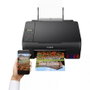 Canon PIXMA G650 - Impresora Multifunción 3 en 1 de Inyección de Tinta MegaTank con WiFi, Imprime Copia Escanea A4, Depósitos Recargables, Alta Capacidad - Negro, 4620C006