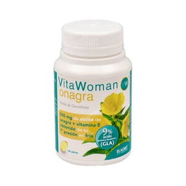 ELADIET Vita Woman Aceite de Onagra con Vitamina E - 100 Perlas - Suplemento Alimenticio
