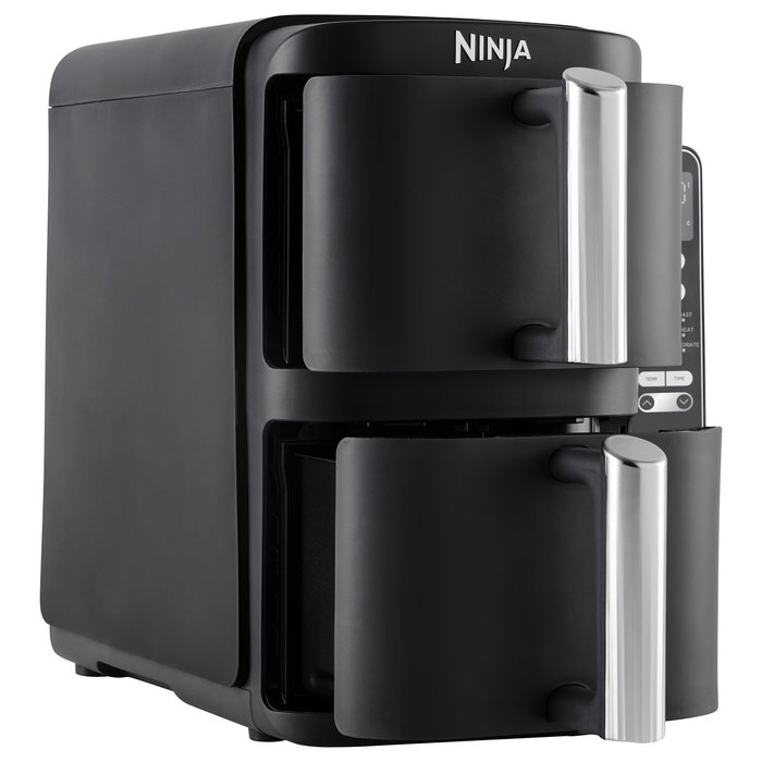 Ninja DoubleStack SL300EU Freidora de Aire Vertical 7,6 L Negro