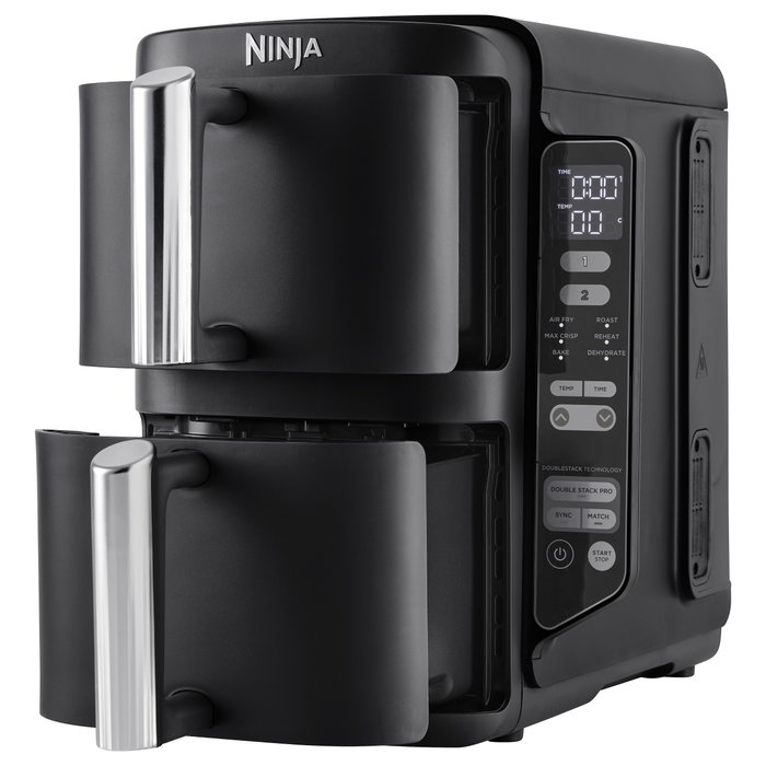 Ninja DoubleStack SL300EU Freidora de Aire Vertical 7,6 L Negro