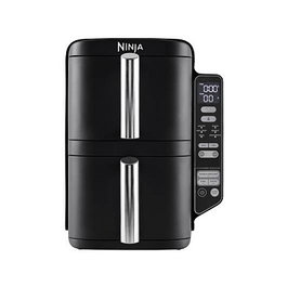 Ninja SL300EU Freidora de Aire Vertical Max 7,6L Doble Cajón 6 en 1 Air Fry, Asar, Hornear, Deshidratar, Recalentar, SYNC & MATCH