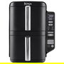 Ninja SL300EU Freidora de Aire Vertical Max 7,6L Doble Cajón 6 en 1 Air Fry, Asar, Hornear, Deshidratar, Recalentar, SYNC & MATCH