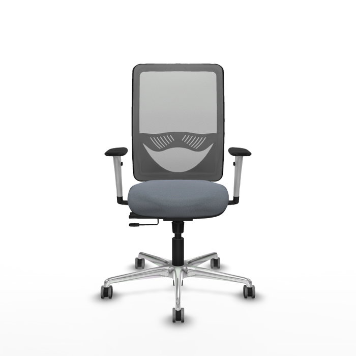 PIQUERAS Y CRESPO Silla de oficina Zulema Gris con Mecanismo Sincro/Traslack PIQUERAS Y CRESPO Silla de oficina Zulema Gris con Mecanismo Sincro/Traslack