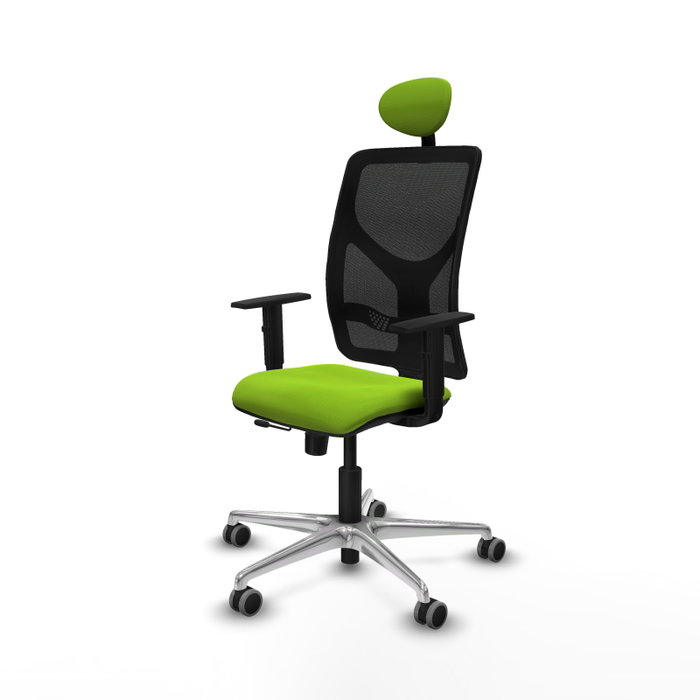 PIQUERAS Y CRESPO Silla de oficina Motilla con mecanismo Sincro/Traslack, Pistacho y Negro PIQUERAS Y CRESPO Silla de oficina Motilla con mecanismo Sincro/Traslack, Pistacho y Negro