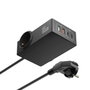 Ewent EW3992 Estación de Carga USB GaN Fast 65W - 2 USB-C y 2 USB-A