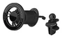 Dbramante1928 CXMGVEBL6523 - Soporte Magnético para iPhone 12 al 17 en Rejilla de Ventilación del Coche, 360° Giratorio, Negro