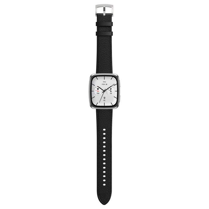 Amazfit Active 2 Square NFC Smartwatch HYROX-Modus, Pantalla AMOLED 1.75", 512 GB, Negro