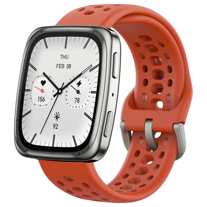 Amazfit Active 2 Square NFC Smartwatch HYROX-Modus, Pantalla AMOLED 1.75", 512 GB, Negro