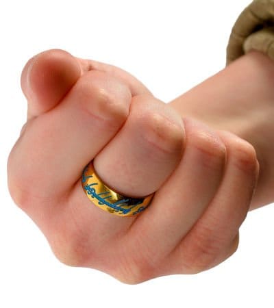 El Señor de los Anillos Réplica One Ring Glow in the Dark El Señor de los Anillos Réplica One Ring Glow in the Dark