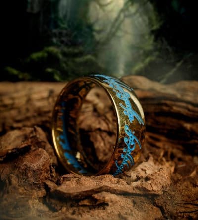 El Señor de los Anillos Réplica One Ring Glow in the Dark El Señor de los Anillos Réplica One Ring Glow in the Dark