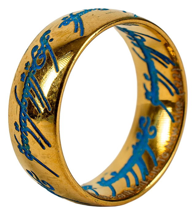 El Señor de los Anillos Réplica One Ring Glow in the Dark El Señor de los Anillos Réplica One Ring Glow in the Dark