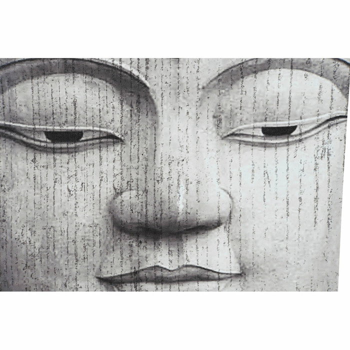 DKD Home Decor Set de 5 Lienzos de Buda en Marco de Pino 150x2x80 cm