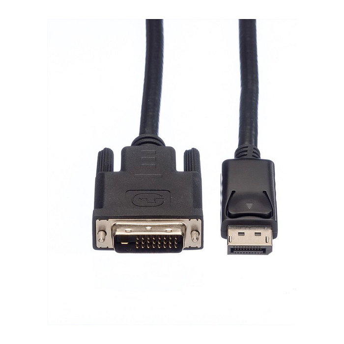 ROLINE Cable Adaptador DisplayPort a DVI-D 1,5 m Negro ROLINE Cable Adaptador DisplayPort a DVI-D 1,5 m Negro