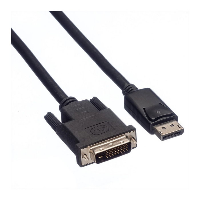 ROLINE Cable Adaptador DisplayPort a DVI-D 1,5 m Negro ROLINE Cable Adaptador DisplayPort a DVI-D 1,5 m Negro