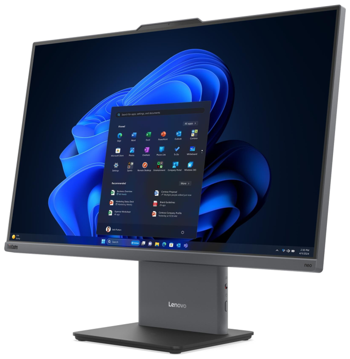Lenovo ThinkCentre neo 50a 24 Gen 6 LNL Intel Core Ultra 5 16 GB 512 GB SSD Gris
