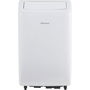 Hisense Aire Acondicionado Portátil APC09QC A 9000 BTU - Refrigeración, Deshumidificación, Ventilación - Blanco - Control Remoto y WiFi